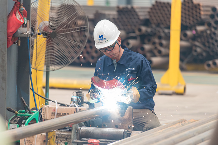 广丰县网架焊接车间